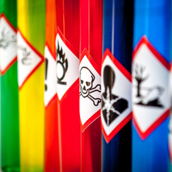 Chemical hazard pictograms Toxic focus