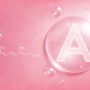 Drop,Water,Vitamin,A,Pink,And,Structure.,Vitamin,Complex,With Vitamina A